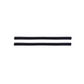 Silicone Oven Rack Shield (Set of 2) - Black