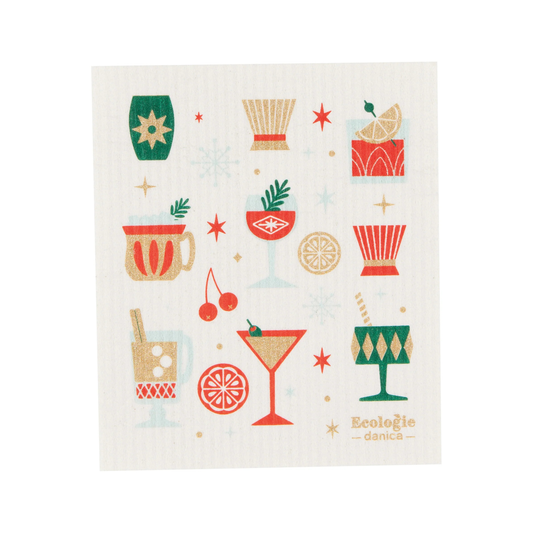Swedish Sponge Cloth - Spirits Bright
