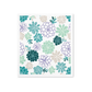 Sponge Cloth - Succulents