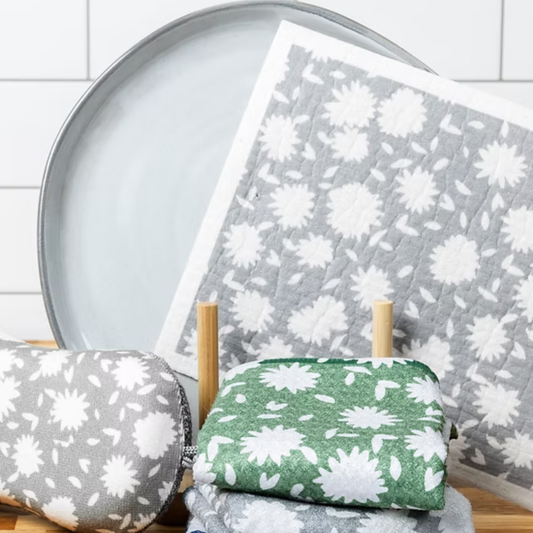 Sponge Cloth - Aster Gray