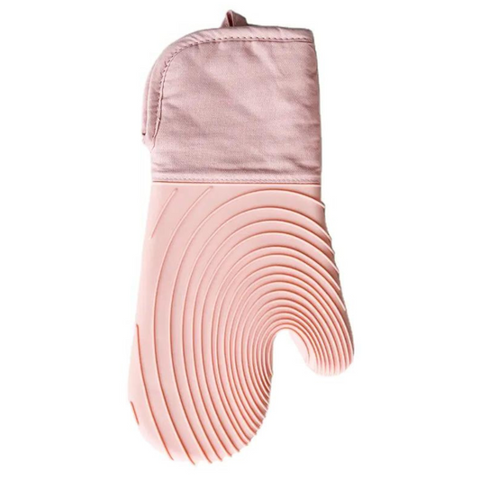 Silicone Oven Mitt - Pink