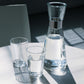This sleek, minimalist design, complete with a chic stainless steel collar, is the perfect way to serve ice-cold water with a twist—add fresh mint, citrus slices, or frozen berries for a refreshing upgrade. Whether it’s for a casual meal or a formal dinner, this stylish carafe blends seamlessly with any tableware or cutlery, making it a versatile and practical addition to your collection.