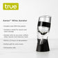 This innovative tool introduces air into your wine as you pour, enhancing the aroma, softening tannins, and creating a smoother, more balanced finish—no waiting required. It mimics the results of 2.5 hours of decanting, delivering full flavor right into your glass.