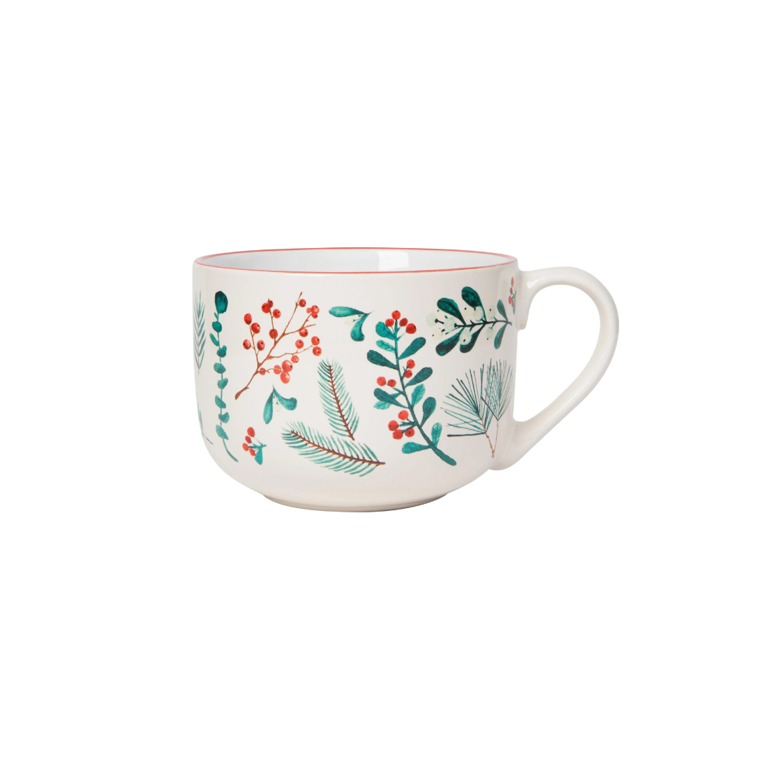 Winterberry Oversized Latte Mug