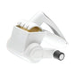 White cheese grater on a white background