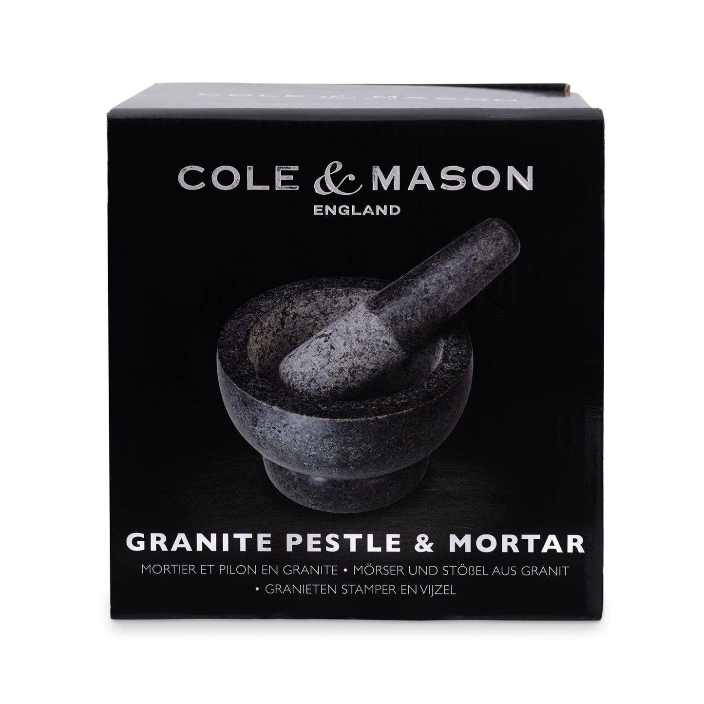 Mortar & Pestle - Silver Granite