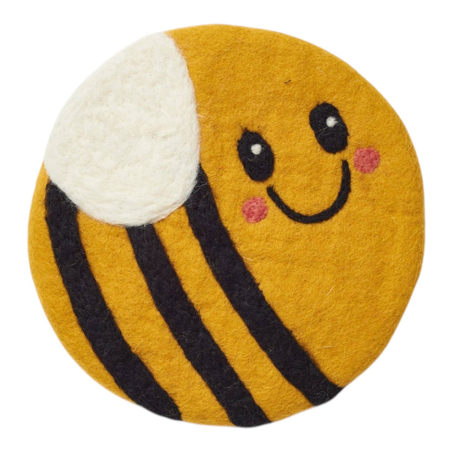 Wool Trivet - Bee