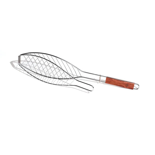 Fish Basket with Rosewood Handle - 26"