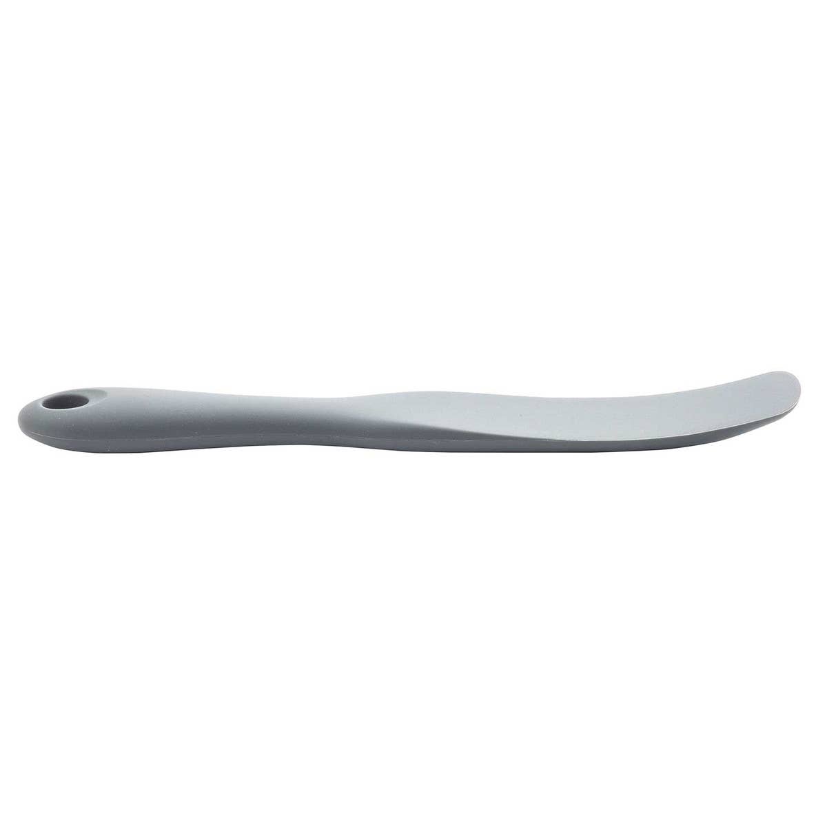 Black rectangular object on a white background