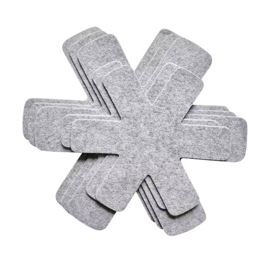 Pots and Pans Protectors - Set of 5 - Grey