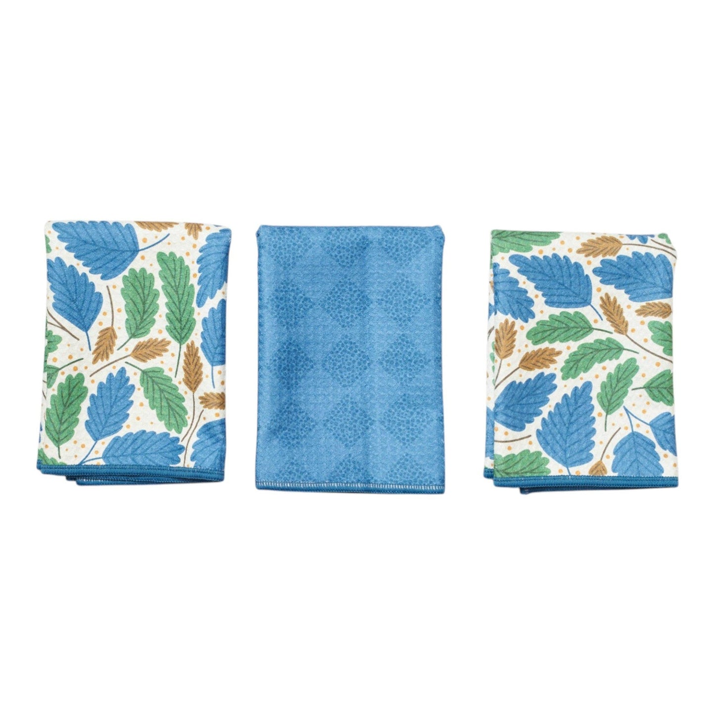 Mighty Mini Towels (Set of 3) Reversible - First Leaf: Cream