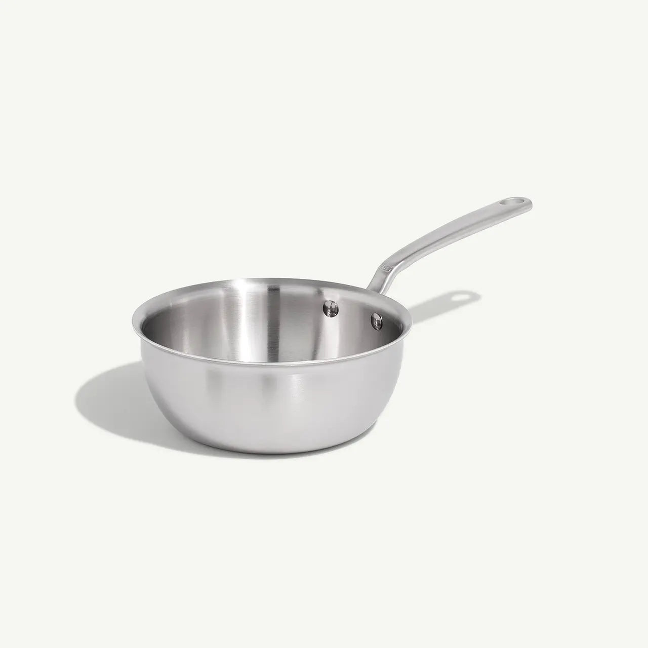 Stainless Clad Saucier with Lid - 2 Qt