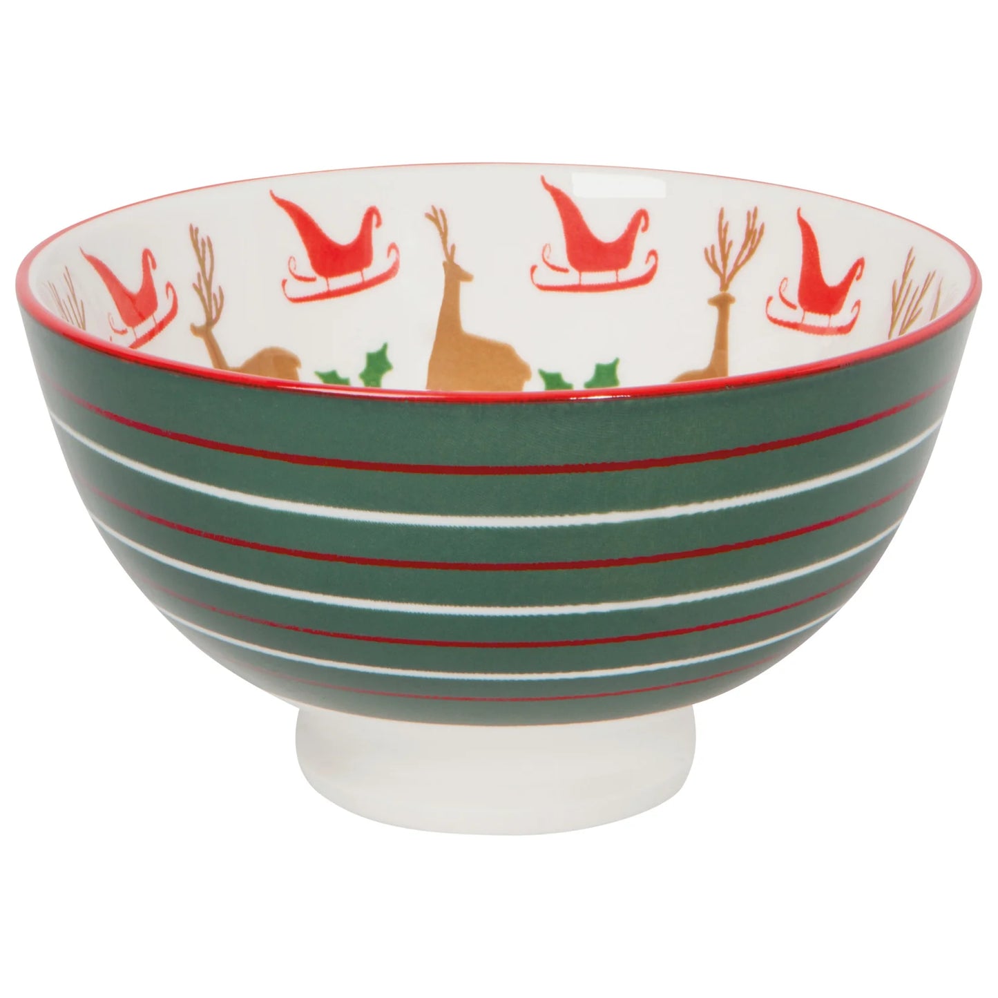 Santa's Reindeer Bowl - 4"