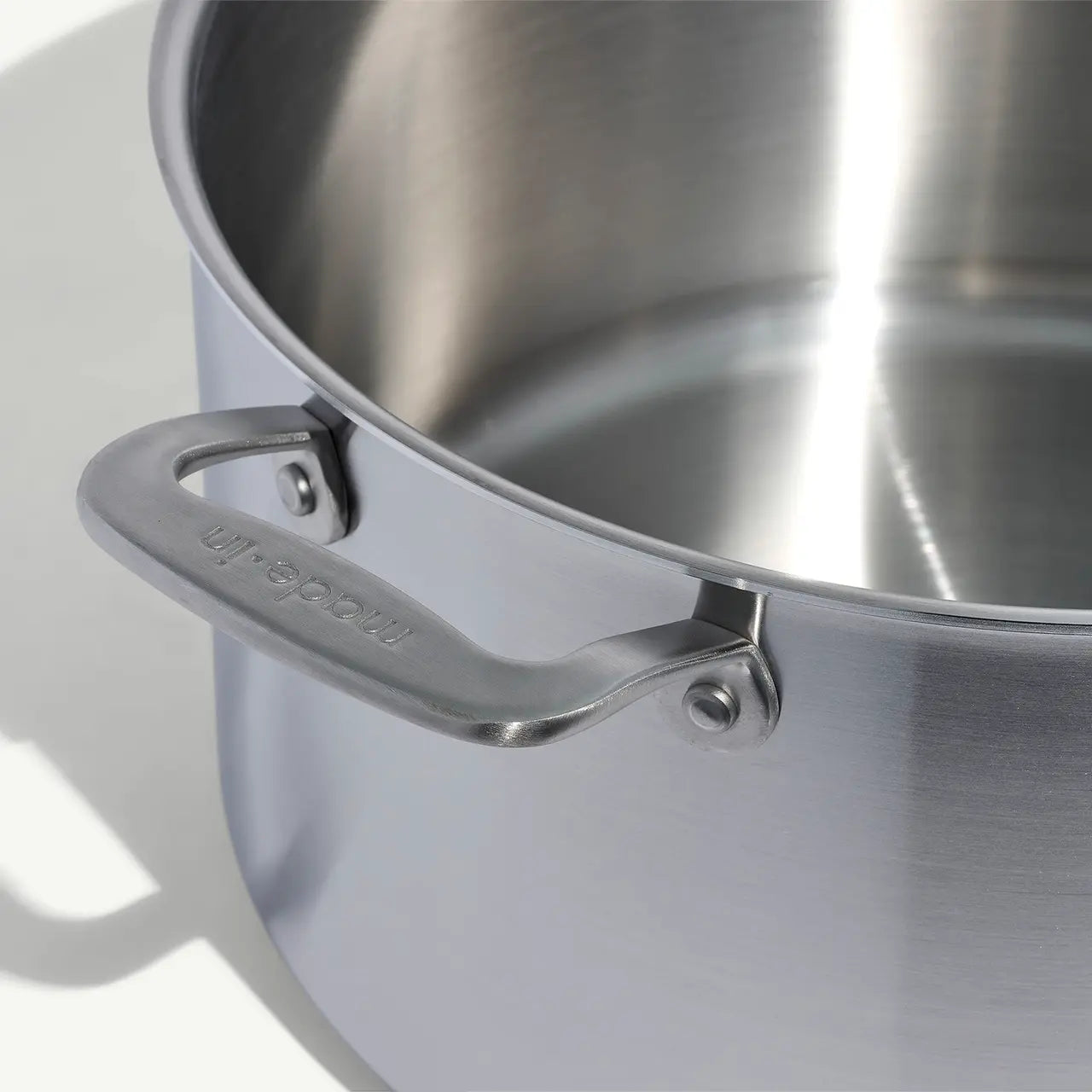 Stainless Clad Stock Pot with Lid - 12 Qt