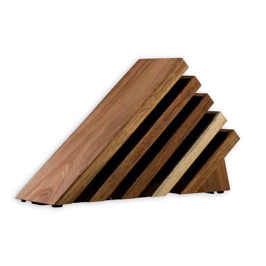 Next Level Magnetic Knife Block With UV Light - Acacia