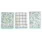 Mighty Mini Towel (Set of 3) Reversible - Jen Owens Frenchie: Sage