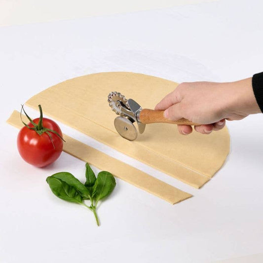 Double Pastry Pasta Dough Cutter & Crimper