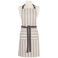 Chef Apron - Pencil Stripe Gray