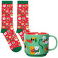 Mug & Sock Set - Holiday Hounds
