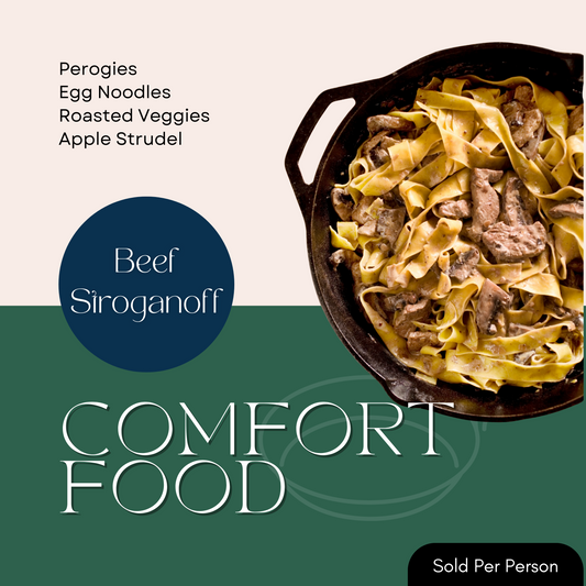 Comfort Food - Beef Stroganoff - 6 PM, Friday, September 26th, 2025