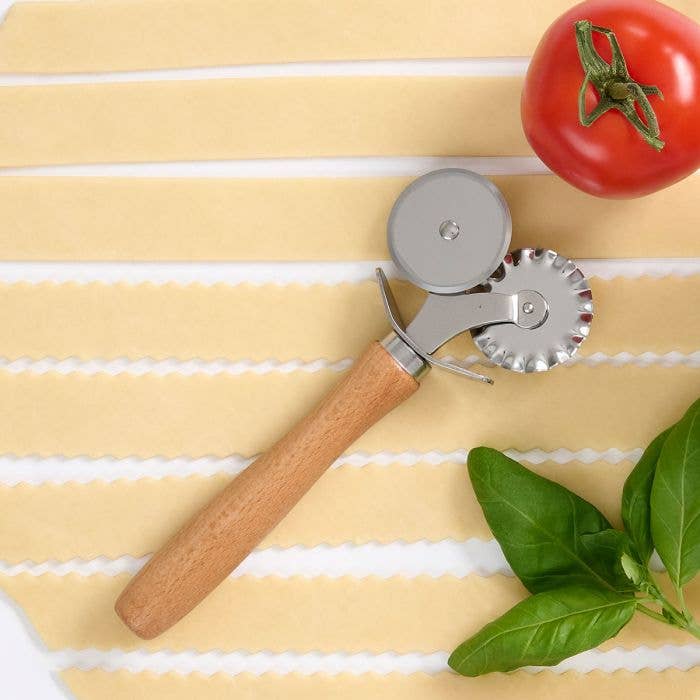 Double Pastry Pasta Dough Cutter & Crimper