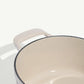 Enameled Cast Iron Saucepan - 2Qt Linen