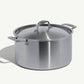Stainless Clad Stock Pot with Lid - 12 Qt