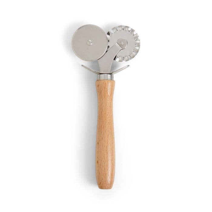 Double Pastry Pasta Dough Cutter & Crimper