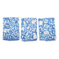 Mighty Mini Towels (Set of 3) Reversible - Nuthatch Cat Club: Blue
