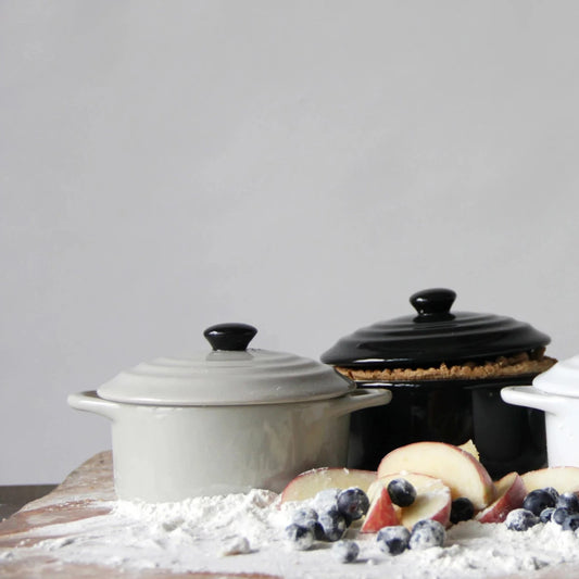 Stoneware Mini Baker - London Light Grey