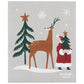 Swedish Sponge Cloth - Santa's Reindeer