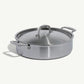 Stainless Clad Rondeau with Lid - 6 Qt