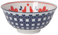 6 Inch Stamped Bowl - Navy Bird