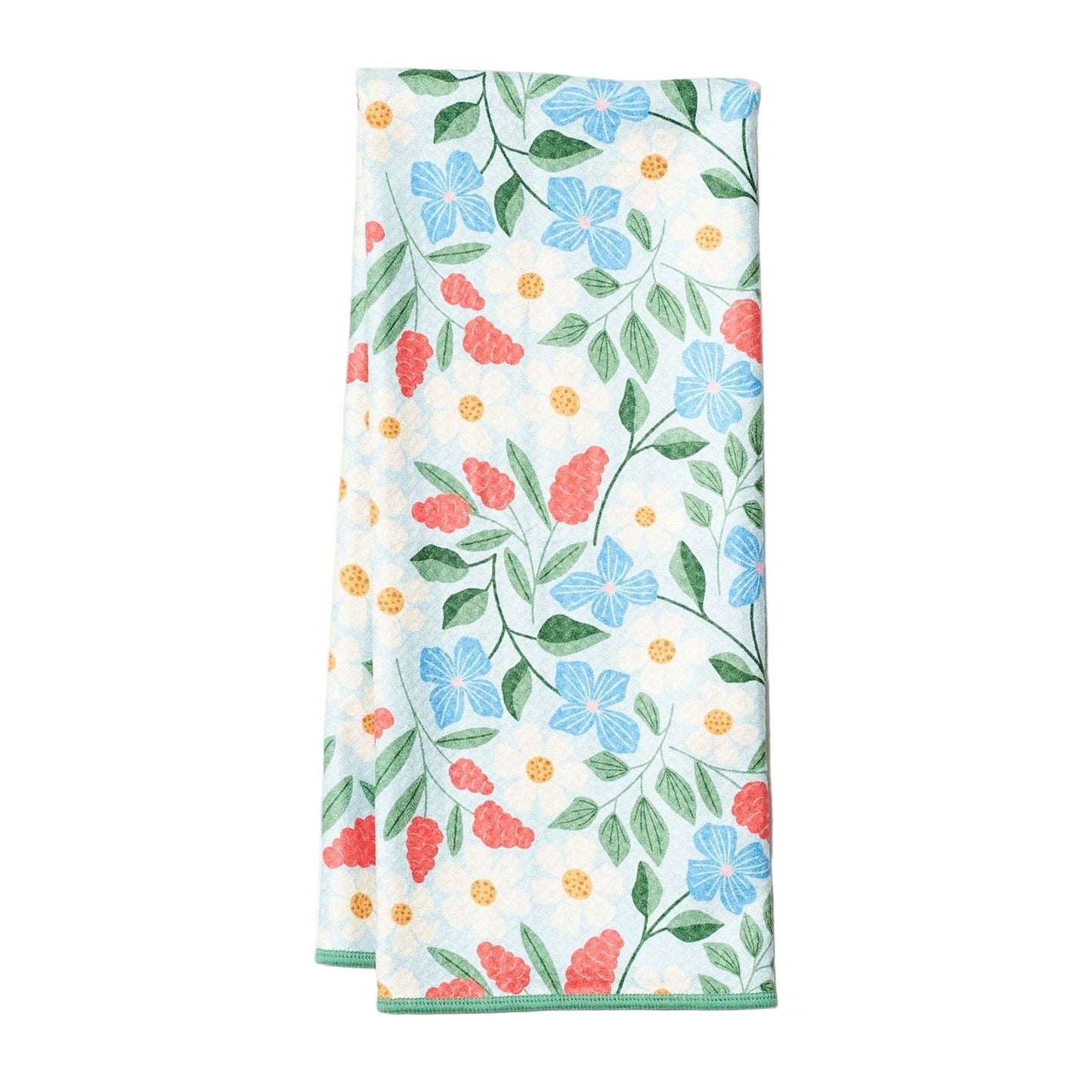Anywhere Towel Reversible - RJW Garden Path: Water