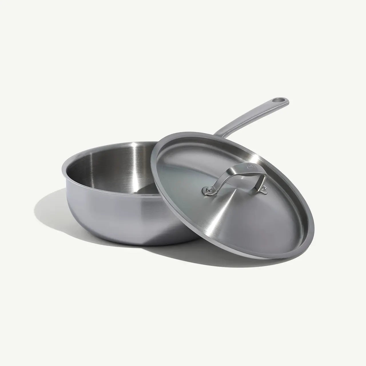 Stainless Clad Saucier with Lid - 3 Qt