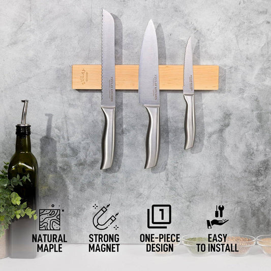Magnetic Knife Holder - Maple