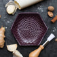 Ceramic Grater Set (3 Piece Set) - Eggplant