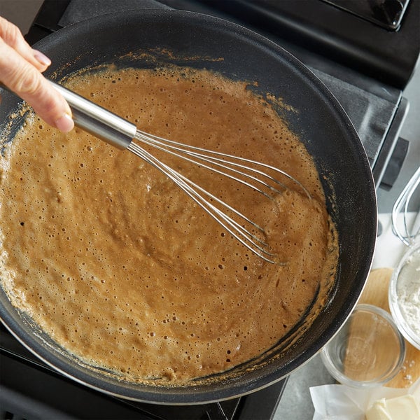 Flat Roux Whisk - 10"