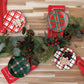 Appetizer Plate - Plaid