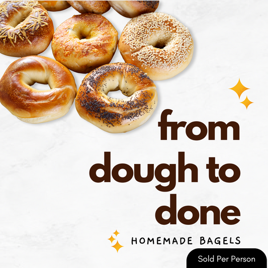 From Dough to Done - Bagels - 3 PM, Saturday, October 4th, 2025