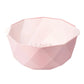 Geometric Drain Basket - Pink