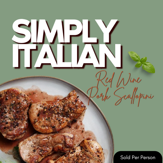 Simply Italian - Pork Scallopini - 6 PM, Friday, July 11th, 2025