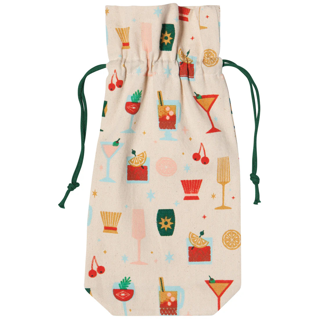 Wine Bag - Spirits Bright - Set of 2