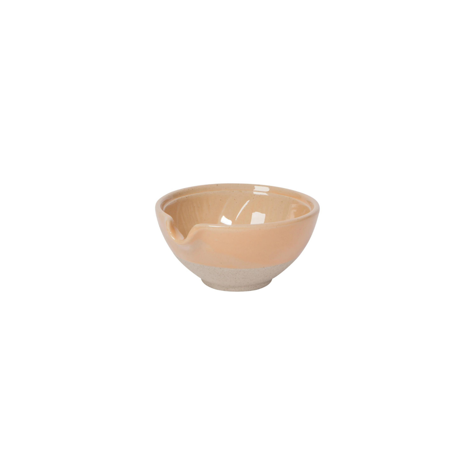 Mini stoneware bowls comes with easy-pour spout and in a set of three.  Beautiful stone colors to match any kitchen setting.