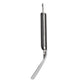 A stainless steel kitchen tool with a long, narrow handle and a bent, hook-like end, shown vertically against a plain white background.