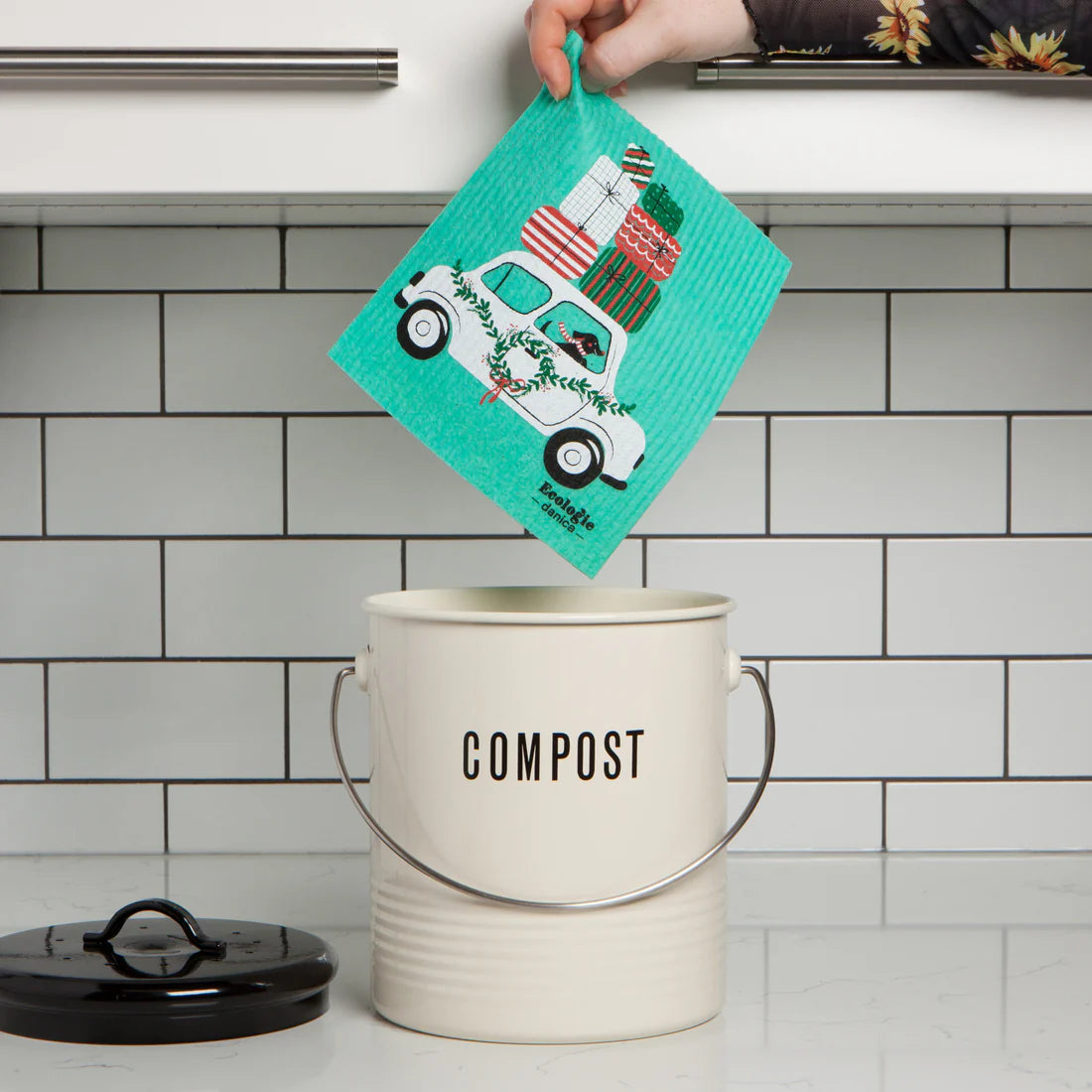 Swedish Sponge Cloth - Winter Wheels Dog