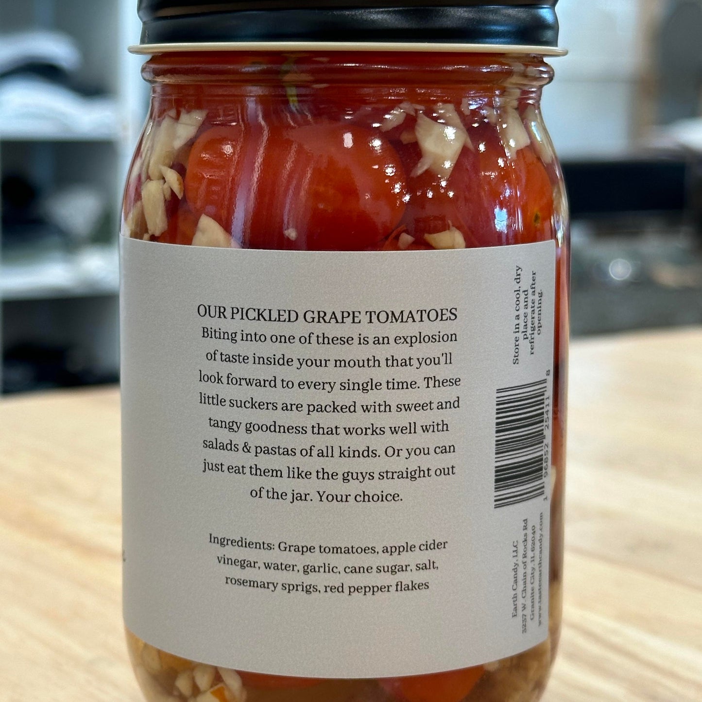 Pickled Grape Tomatoes