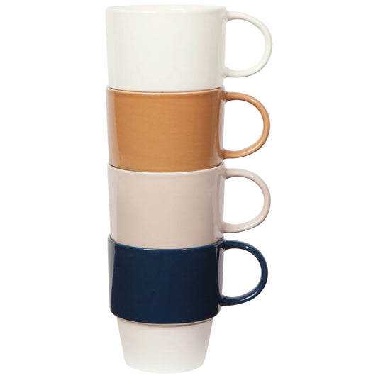 Nesting Mugs - Heath - Set of 4
