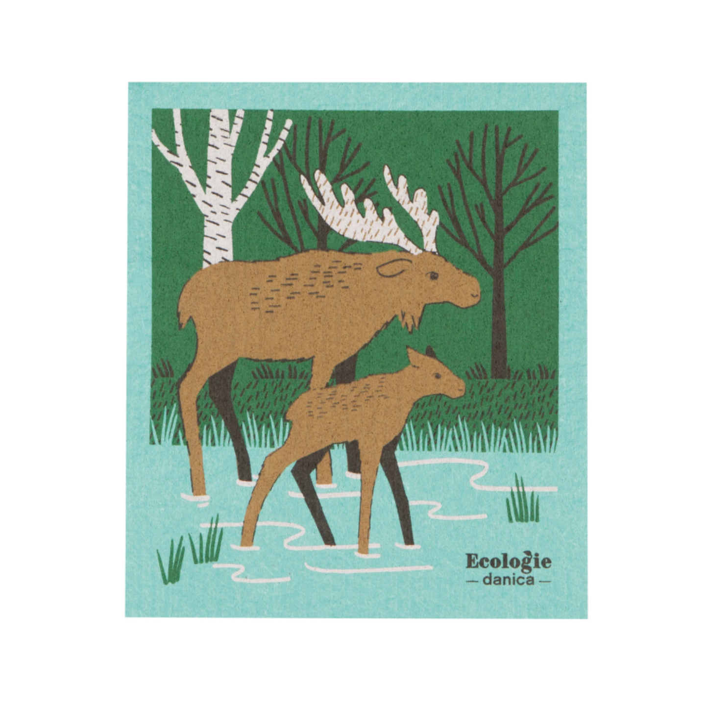 Swedish Sponge Cloth - Moose Lake
