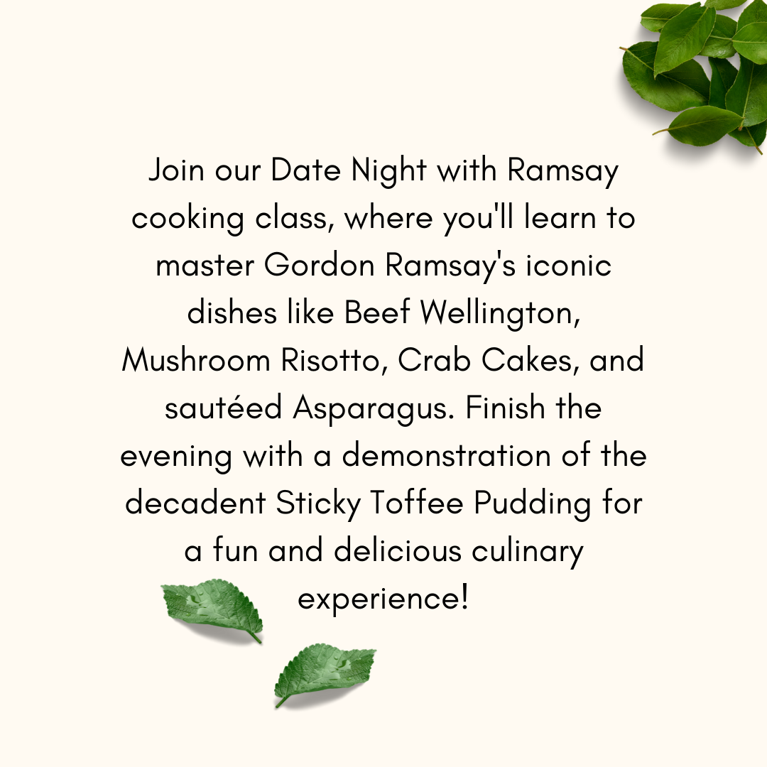 Date Night with Ramsay - Beef Wellington - 6PM, Saturday, March 1st, 2025